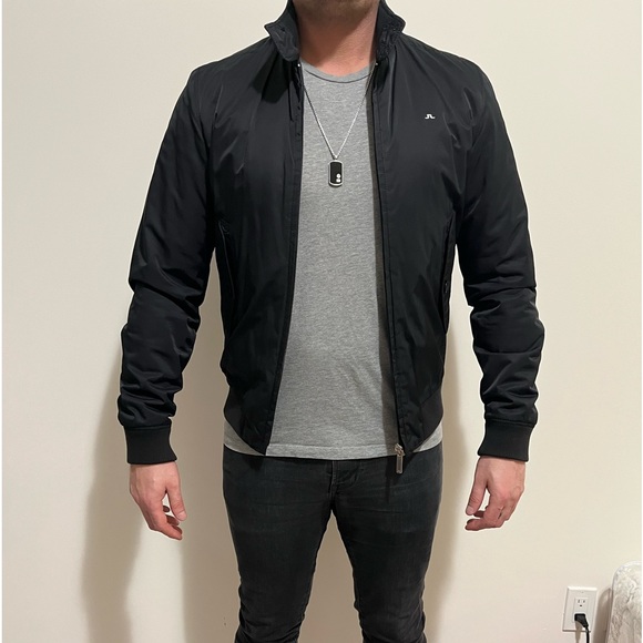 J. Lindeberg Bomber Jacket-M-Retail $500 - Picture 6 of 8